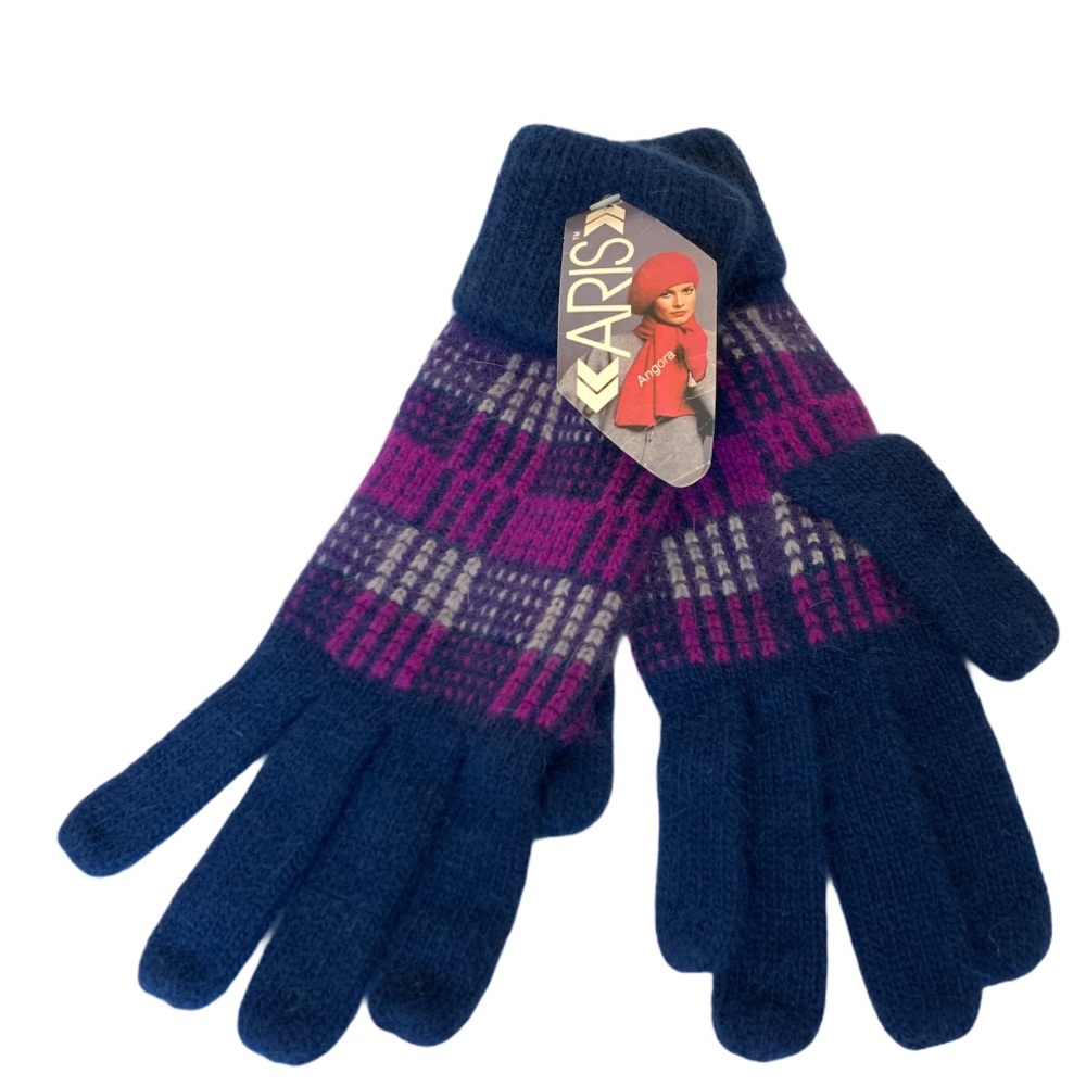 Vintage Isotoner Aris Angora Gloves New